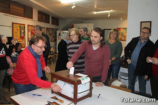 Juan Jos Cnovas ser el candidato de Ganar Totana a la alcalda en las elecciones de mayo de 2019, tras ser ratificado anoche - 3