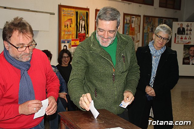 Juan Jos Cnovas ser el candidato de Ganar Totana a la alcalda en las elecciones de mayo de 2019, tras ser ratificado anoche - 4