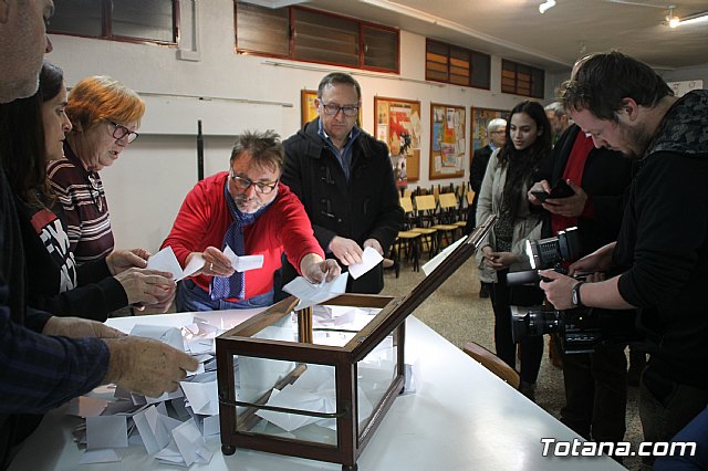 Juan Jos Cnovas ser el candidato de Ganar Totana a la alcalda en las elecciones de mayo de 2019, tras ser ratificado anoche - 7