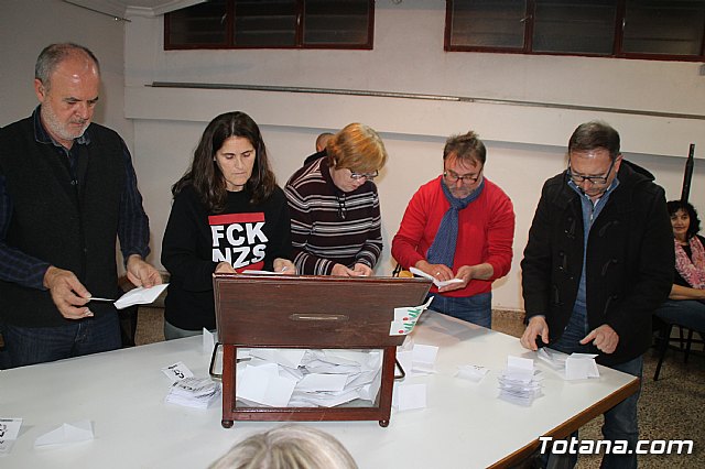 Juan Jos Cnovas ser el candidato de Ganar Totana a la alcalda en las elecciones de mayo de 2019, tras ser ratificado anoche - 13