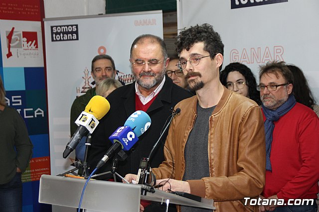 Juan Jos Cnovas ser el candidato de Ganar Totana a la alcalda en las elecciones de mayo de 2019, tras ser ratificado anoche - 17