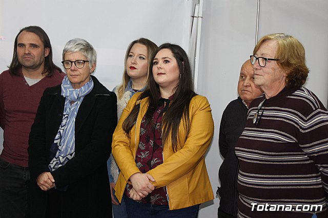 Juan Jos Cnovas ser el candidato de Ganar Totana a la alcalda en las elecciones de mayo de 2019, tras ser ratificado anoche - 20