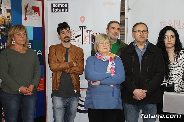 Juan Jos Cnovas ser el candidato de Ganar Totana a la alcalda en las elecciones de mayo de 2019, tras ser ratificado anoche - 21