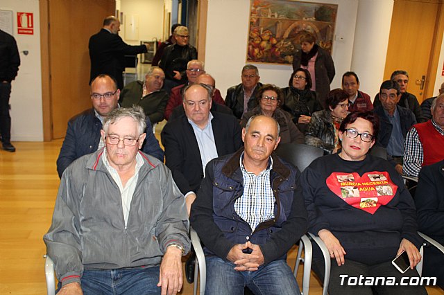 El secretario de Estado de Medio Ambiente se compromete con los regantes a agilizar la regularizacin de los riegos consolidados de El Raiguero, El Paretn y La Huerta - 26