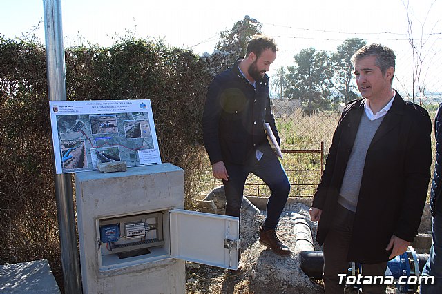 La comunidad de regantes de Totana ahorra un 10% de agua tras sustituir su canalizacin tradicional por una nueva tubera - 15
