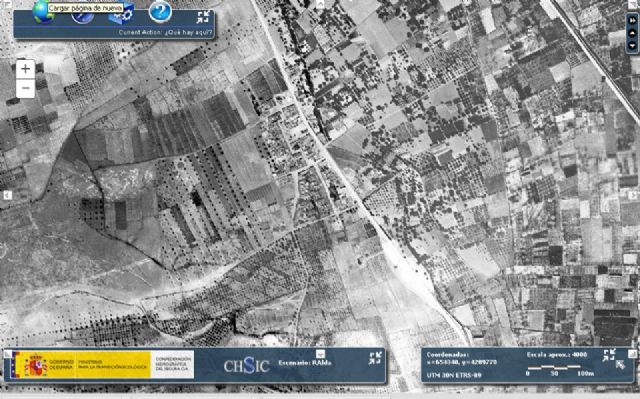 La primera fotografa area de Las Torres de Cotillas data del año 1929. - 2