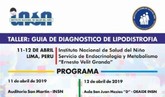 AELIP lleva a cabo en Lima (Per) el taller Gua de diagnstico de lipodistrofia