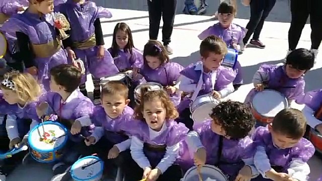 Emotiva jornada nazarena en el CEIP 