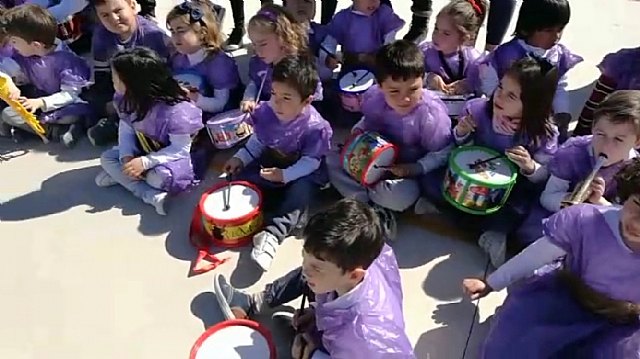 Emotiva jornada nazarena en el CEIP 