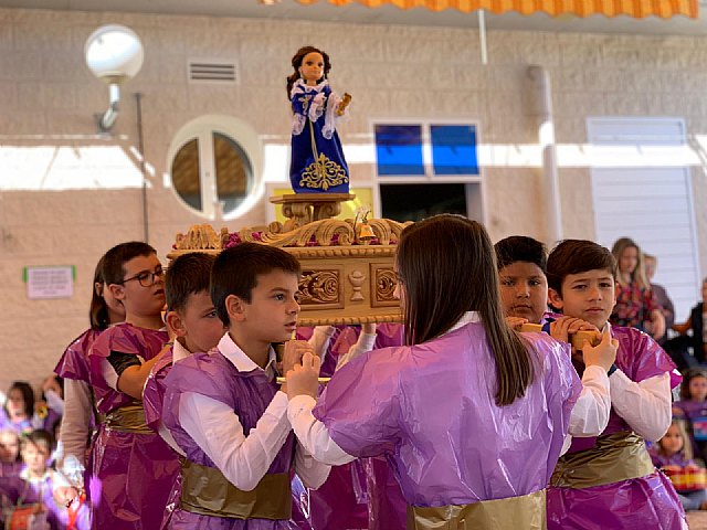 Emotiva jornada nazarena en el CEIP 