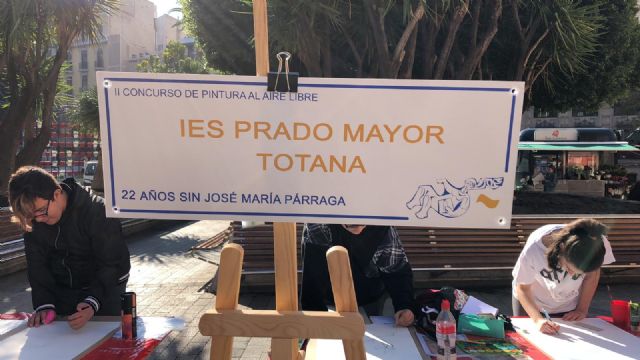 El talento joven totanero puso sus pinceles al servicio del maestro Jos Mara Prraga - 6