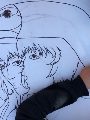 El talento joven totanero puso sus pinceles al servicio del maestro Jos Mara Prraga - 10