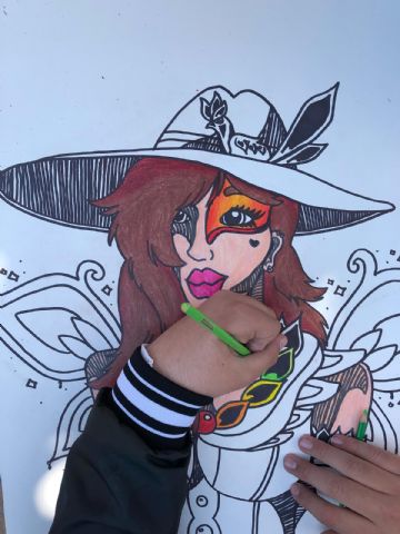 El talento joven totanero puso sus pinceles al servicio del maestro Jos Mara Prraga - 13