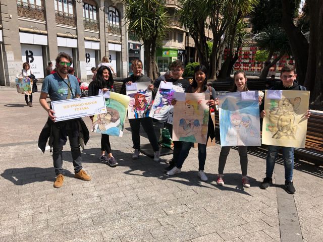 El talento joven totanero puso sus pinceles al servicio del maestro Jos Mara Prraga - 15