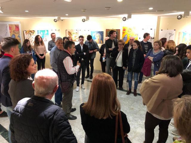 El talento joven totanero puso sus pinceles al servicio del maestro Jos Mara Prraga - 16