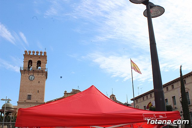 El candidato a la Presidencia de la Comunidad de la Regin de Murcia por el PSRM-PSOE, Diego Conesa, visita Totana - 5