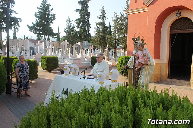 Tradicional Misa en el Cementerio “Nuestra Sra. del Carmen” con motivo de la festividad de la Virgen del Carmen 2019 - 21