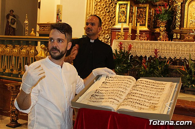 Se presenta el Manuscrito Musical descubierto en el verano del 2017 en la parroquia de Santiago El Mayor - 20
