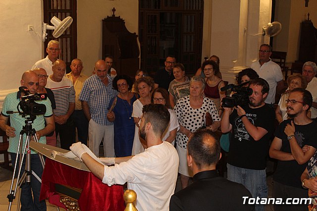 Se presenta el Manuscrito Musical descubierto en el verano del 2017 en la parroquia de Santiago El Mayor - 19