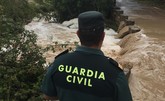 La Guardia Civil participa activamente en el dispositivo de emergencias con motivo del temporal de gota fra
