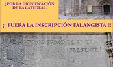 La Federacin de Asociaciones de Memoria Histrica de la Regin de Murcia convoca una concentracin 'por la dignificacin de la Catedral de Murcia'