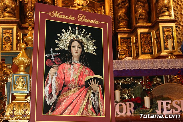 Se presenta el nº 2 de la revista Murcia Devota, cuya portada est protagonizada por la Patrona de Totana, Santa Eulalia de Mrida - 23