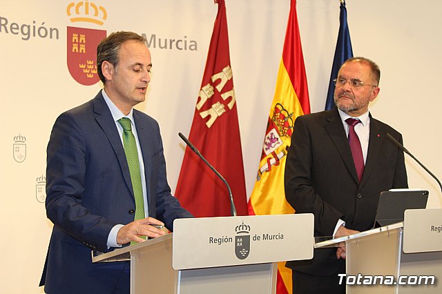 El alcalde obtiene el compromiso de López Miras de desatascar el Plan General, mejorar la situación económica y crear un frente común en materia de infraestructuras - 7