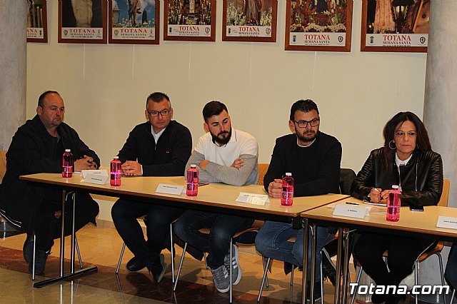 El alcalde felicita al Nazareno de Honor y a la Pregonera de la Semana Santa del 2020 , Jos Antonio Garca Snchez y Carmen Ibñez Aznar - 6