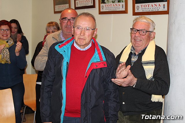 El alcalde felicita al Nazareno de Honor y a la Pregonera de la Semana Santa del 2020 , Jos Antonio Garca Snchez y Carmen Ibñez Aznar - 13