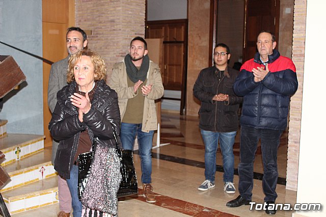 El alcalde felicita al Nazareno de Honor y a la Pregonera de la Semana Santa del 2020 , Jos Antonio Garca Snchez y Carmen Ibñez Aznar - 20
