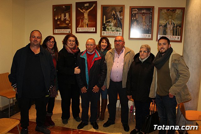 El alcalde felicita al Nazareno de Honor y a la Pregonera de la Semana Santa del 2020 , Jos Antonio Garca Snchez y Carmen Ibñez Aznar - 23