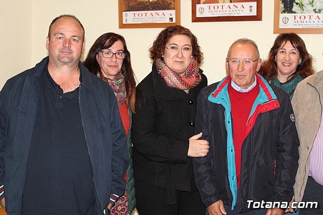 El alcalde felicita al Nazareno de Honor y a la Pregonera de la Semana Santa del 2020 , Jos Antonio Garca Snchez y Carmen Ibñez Aznar - 24