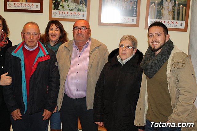 El alcalde felicita al Nazareno de Honor y a la Pregonera de la Semana Santa del 2020 , Jos Antonio Garca Snchez y Carmen Ibñez Aznar - 25