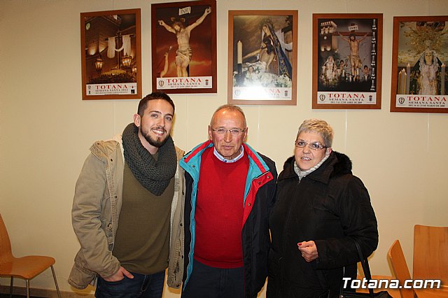 El alcalde felicita al Nazareno de Honor y a la Pregonera de la Semana Santa del 2020 , Jos Antonio Garca Snchez y Carmen Ibñez Aznar - 29