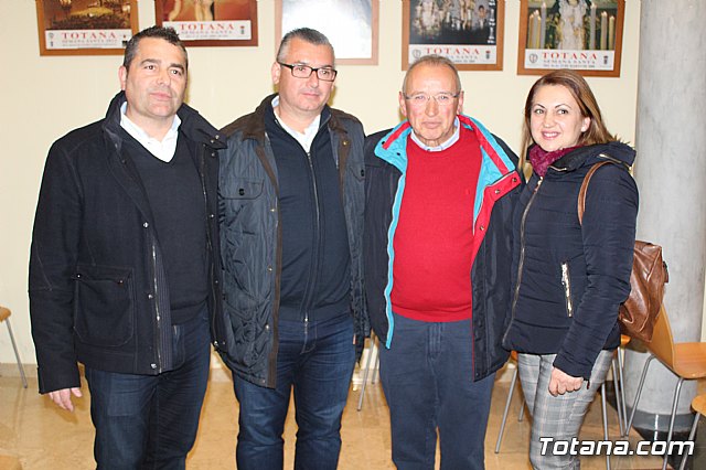 El alcalde felicita al Nazareno de Honor y a la Pregonera de la Semana Santa del 2020 , Jos Antonio Garca Snchez y Carmen Ibñez Aznar - 32