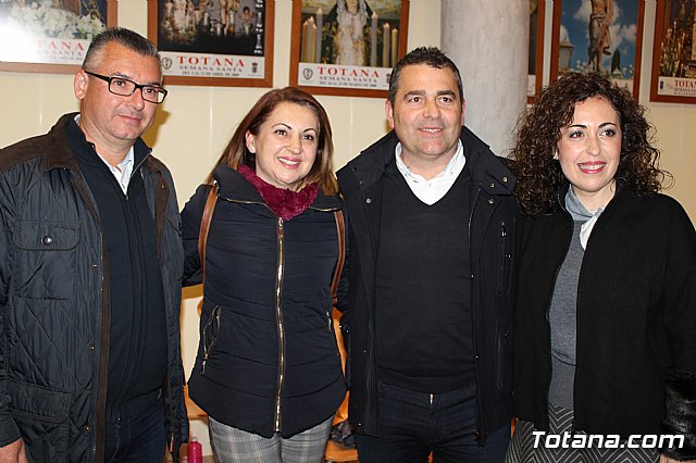 El alcalde felicita al Nazareno de Honor y a la Pregonera de la Semana Santa del 2020 , Jos Antonio Garca Snchez y Carmen Ibñez Aznar - 33