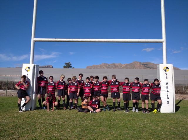 Los partidos del club rugby Totana, en las categoras sub 8 sub 10 y sub 12, se disputaron ayer en Orihuela - 5