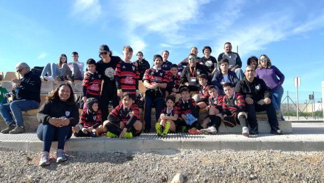 Los partidos del club rugby Totana, en las categoras sub 8 sub 10 y sub 12, se disputaron ayer en Orihuela - 9