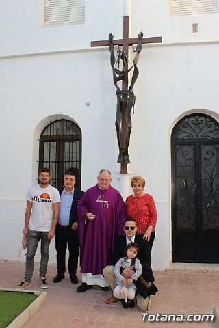 Bendicin del nuevo Cristo en el patio del Convento de los Padres Capuchinos - 32