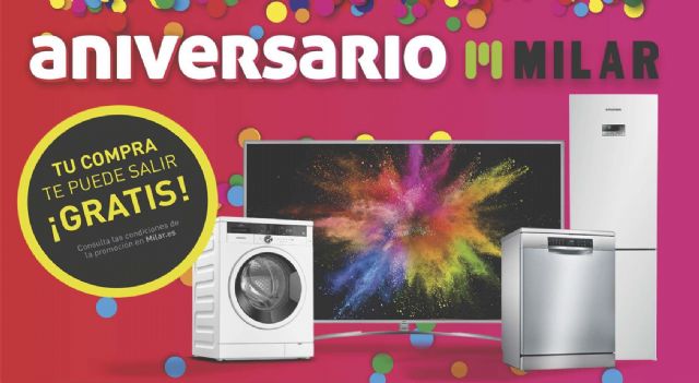 Milar celebra su aniversario sorteando compras gratis - 1, Foto 1
