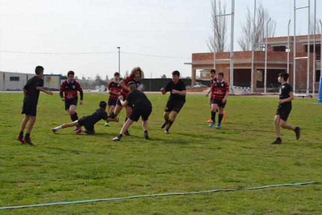 Este sbado se disputaron en San Javier los partidos del club rugby Totana en la categora sub 14 - 2