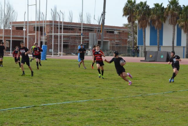 Este sbado se disputaron en San Javier los partidos del club rugby Totana en la categora sub 14 - 6