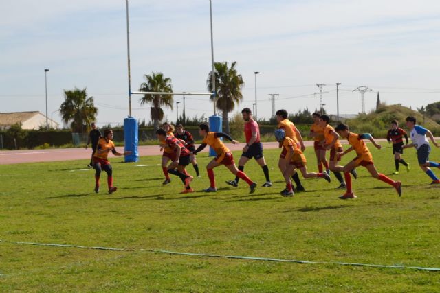 Este sbado se disputaron en San Javier los partidos del club rugby Totana en la categora sub 14 - 7