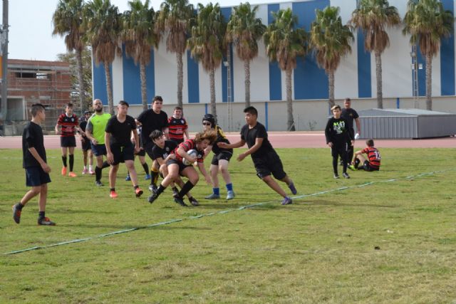 Este sbado se disputaron en San Javier los partidos del club rugby Totana en la categora sub 14 - 10
