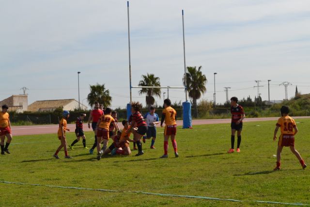 Este sbado se disputaron en San Javier los partidos del club rugby Totana en la categora sub 14 - 13