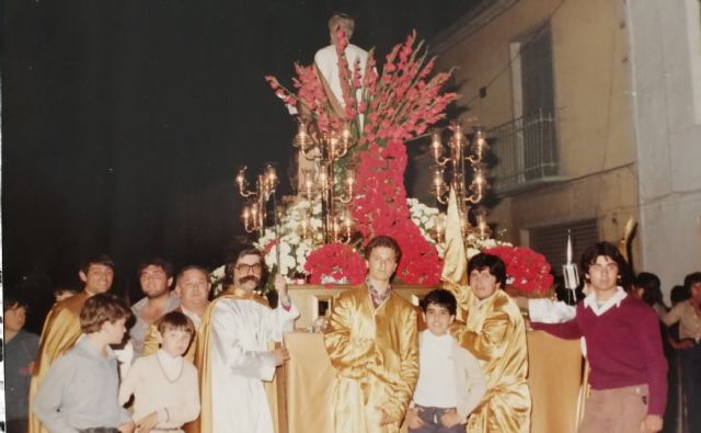 La imagen de San Pedro, presente en la Semana Santa de Las Torres de Cotillas desde el año 1981 - 2