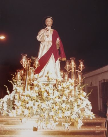La imagen de San Pedro, presente en la Semana Santa de Las Torres de Cotillas desde el año 1981 - 8