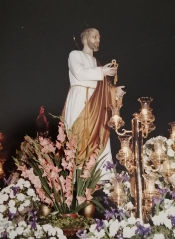 La imagen de San Pedro, presente en la Semana Santa de Las Torres de Cotillas desde el año 1981 - 17