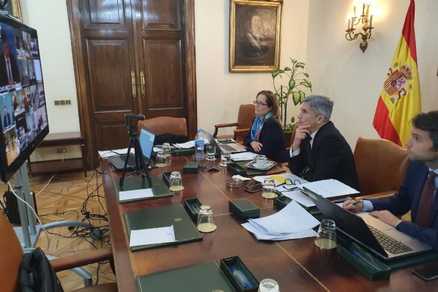 Grande-Marlaska aboga por la coordinación en el marco de la UE en torno a las medidas para contener el COVID-19 - 1, Foto 1