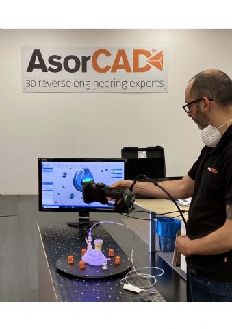 AsorCAD colabora en la fabricación urgente de material médico para combatir la pandemia del COVID-19 - 1, Foto 1